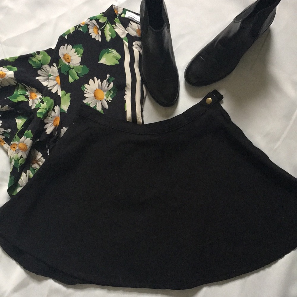 American Apparel A Line Skirt